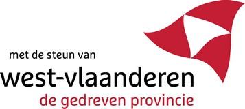 logo with the 
                             support of the province  of West-Vlaanderen
